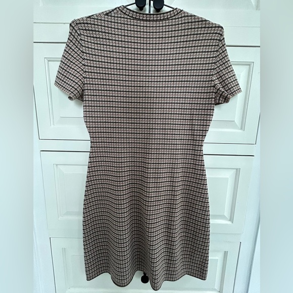 NWOT $355 Theory Flare Viscose Knit Dress - Picture 5 of 5